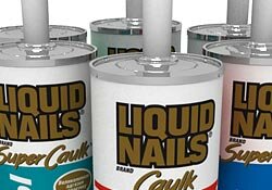 Серия этикеток для герметиков LIQUID NAILS мирового гиганта AKZO Nobel Серия этикеток для герметиков LIQUID NAILS мирового гиганта AKZO Nobel