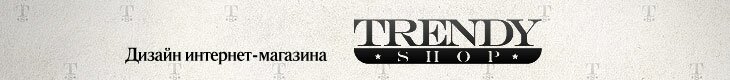 Дизайн интернет-магазина "TrendyShop"